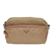 Prada Vintage Pre-owned Tyg prada-vskor Beige, Dam