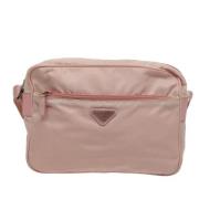 Prada Vintage Pre-owned Tyg prada-vskor Pink, Dam