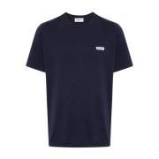 Autry Blå T-shirt Tspm08Cb Blue, Herr