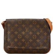 Louis Vuitton Vintage Pre-owned Canvas louis-vuitton-vskor Brown, Dam