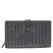 Bottega Veneta Vintage Pre-owned Laeder plnbcker Black, Dam