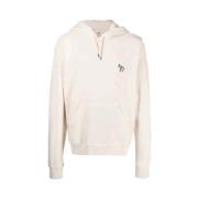 PS By Paul Smith Hoodie - Cream 100% Bomull Beige, Herr