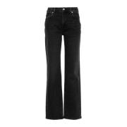 7 For All Mankind Bootcut-jeans Black, Dam