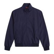 Fred Perry Klassisk Harrington Jacka Navy Blue, Herr