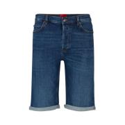 Hugo Boss Stiliga Denim Jeans Blue, Herr