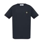 Stone Island Casual T-shirt A0020 Blue, Herr