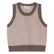 Officine Générale Kontrast Ribbad Tanktopp Brown, Dam