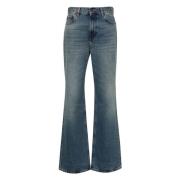 Haikure Flared Jeans Blue, Dam