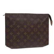 Louis Vuitton Vintage Pre-owned Canvas necessrer Brown, Dam