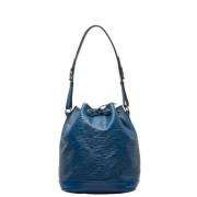 Louis Vuitton Vintage Pre-owned Laeder louis-vuitton-vskor Blue, Dam