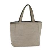 Prada Vintage Pre-owned Canvas totevskor Gray, Dam