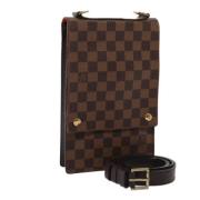 Louis Vuitton Vintage Pre-owned Canvas louis-vuitton-vskor Brown, Dam