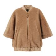 Max Mara Stilren Cape Wrap Poncho Brown, Dam