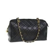 Chanel Vintage Pre-owned Laeder chanel-vskor Black, Dam