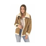 La Canadienne Oversize Kamel Merinoullrock Brown, Dam