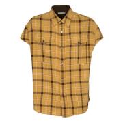 Dries Van Noten Gul Skjorta Cilloth Yellow, Herr