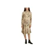 By Malene Birger Midi Dresses Beige, Dam