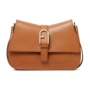 Furla Brandy Läder Toteväska Brown, Dam