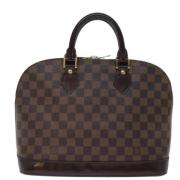 Louis Vuitton Vintage Pre-owned Canvas louis-vuitton-vskor Brown, Dam