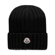 Moncler Stilig Vintermössa för Män Black, Dam