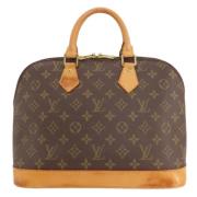 Louis Vuitton Vintage Pre-owned Canvas louis-vuitton-vskor Brown, Dam