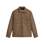 Woolrich Återvunnen Ullblandad Jacka Beige, Herr