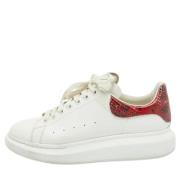 Alexander McQueen Pre-owned Pre-owned Laeder sneakers White, Herr