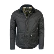 Barbour Reelin Vaxjacka Green, Herr