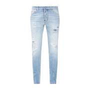 Dsquared2 Blå Jeans Ss22 Bomullssammansättning Blue, Herr