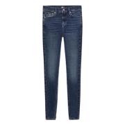 Tommy Hilfiger Vintage Skinny Fit Denim Jeans Blue, Dam