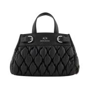 Armani Exchange Snygga svarta väskor Black, Dam