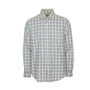 Portuguese Flannel Flanellskjorta Abstrakt Rutigt Mönster Beige, Herr