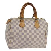 Louis Vuitton Vintage Pre-owned Canvas louis-vuitton-vskor Beige, Dam