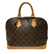 Louis Vuitton Vintage Pre-owned Canvas louis-vuitton-vskor Brown, Dam