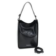 Balenciaga Vintage Pre-owned Laeder axelremsvskor Black, Dam