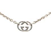 Gucci Vintage Pre-owned Metall halsband Gray, Dam