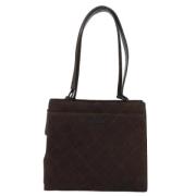 Chanel Vintage Pre-owned Mocka totevskor Brown, Dam