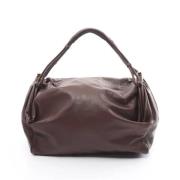 Bottega Veneta Vintage Pre-owned Laeder handvskor Brown, Dam