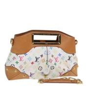 Louis Vuitton Vintage Pre-owned Canvas handvskor White, Dam