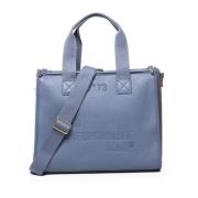 V73 Ecoleather Avion Blue Väska med Handtag Blue, Dam