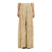 Cortana Silk Ada Byxor Beige, Dam