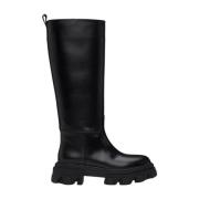 Gia Borghini Combat Boot Black, Dam