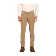 Mason's Slim Fit Sammet Chino Byxor Green, Herr