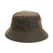 Barbour Vaxad Bomull Bucket Hat Grön/Brun Brown, Herr