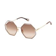 Chloé Ch0046S 004 Sunglasses Brown, Dam