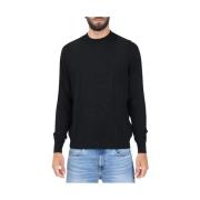 Armani Exchange Stiliga Sweaters Kollektion Black, Herr