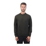 Armani Exchange Grön Crewneck Sweater Green, Herr