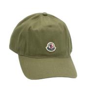 Moncler Grön Baseballkeps med Logopatch Green, Herr