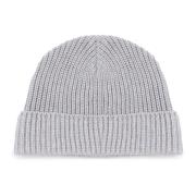 Eleventy Melange Grå Ull Beanie Mössa Gray, Herr