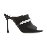 N21 Stiliga Mules med Unik Design Black, Dam